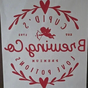 Cupids Brewing company love potions transfer sheet. 3 for $15